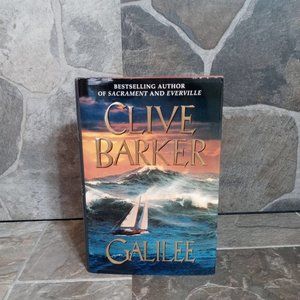 Galilee Clive Barker First Edition First Printing Hardcover Book Fantasy Fiction
